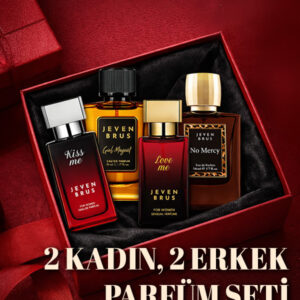 Bayram’a Özel Parfüm Seti 4x 50ml - Kiss Me, Girl Magnet, Love Me, No Mercy