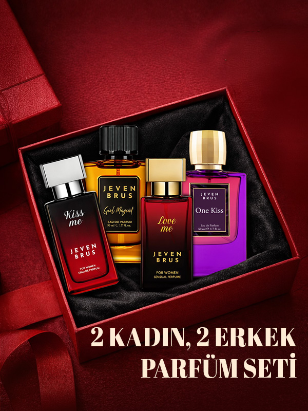 Yaz Kampanyası 4x 50ml - Kiss Me, Girl Magnet, Love Me, One Kiss